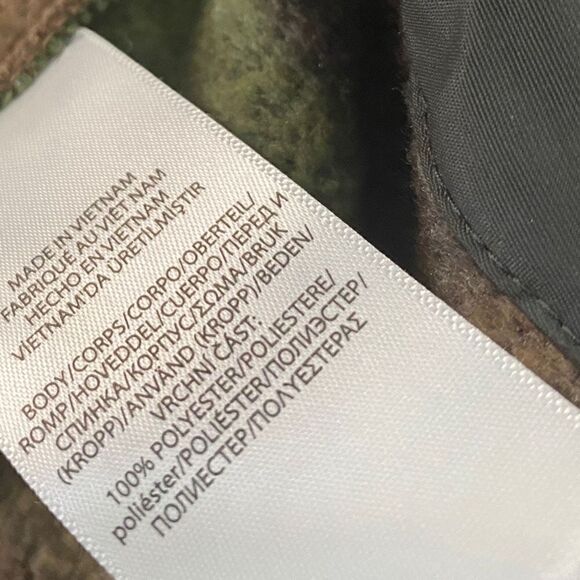 Polo Ralph Lauren Camouflage Snap Button Fleece Jacket Shirt Mens size Small - Picture 7 of 8